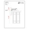 Z-Lite Jordan 1 Light Outdoor Wall Sconce, Oil Rubbed Bronze And Clear Seedy 570M-ORB - alternate 6